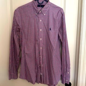 Men’s polo button up dress shirt